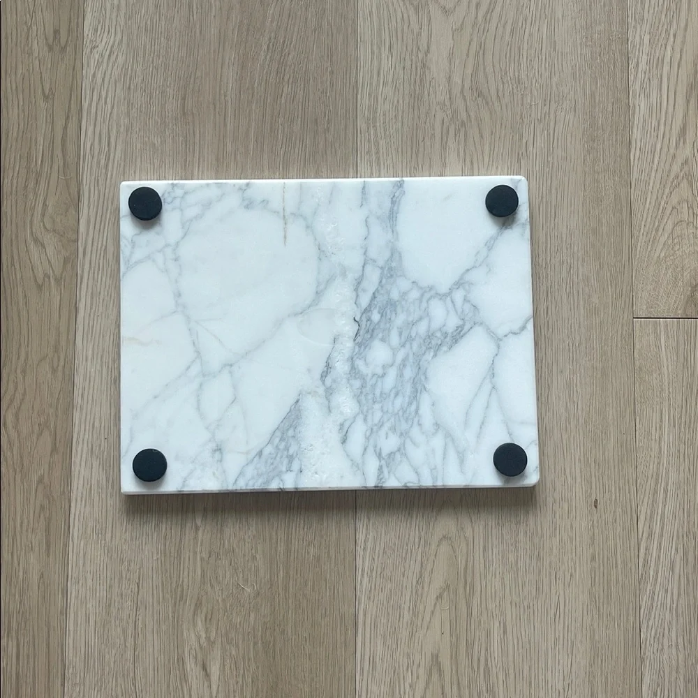 Natural Stone Marble Cheese Pastry Serving Tray